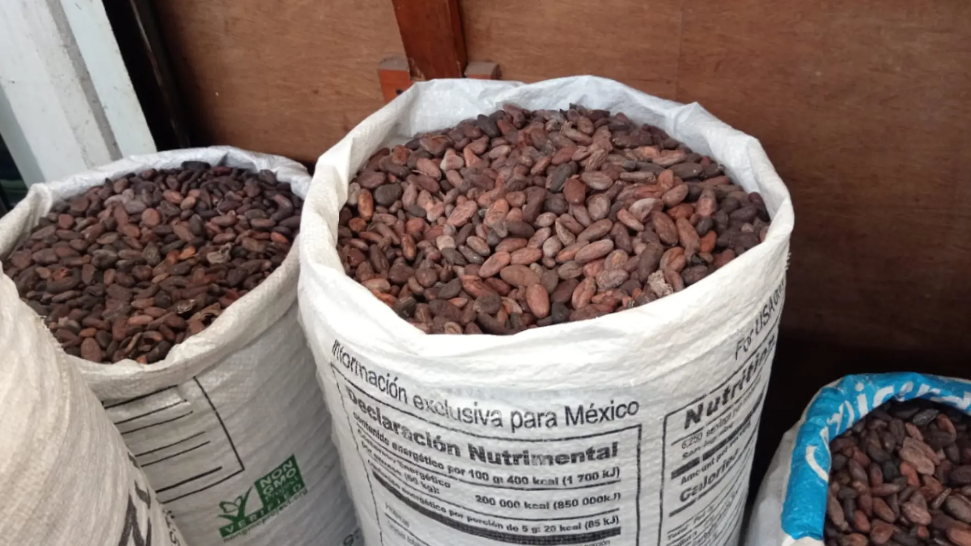 cacao por bulto